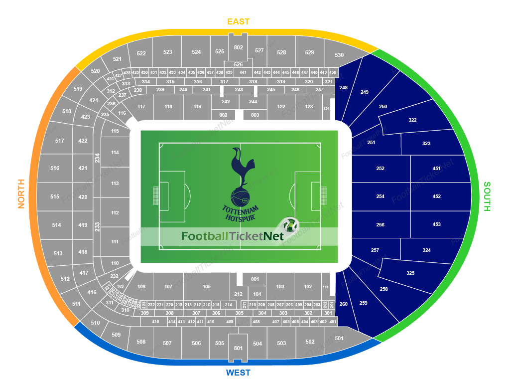 Tottenham Hotspur Vs Rb Leipzig At Tottenham Hotspur Stadium On 19 02 20 Wed 20 00 Football Ticket Net