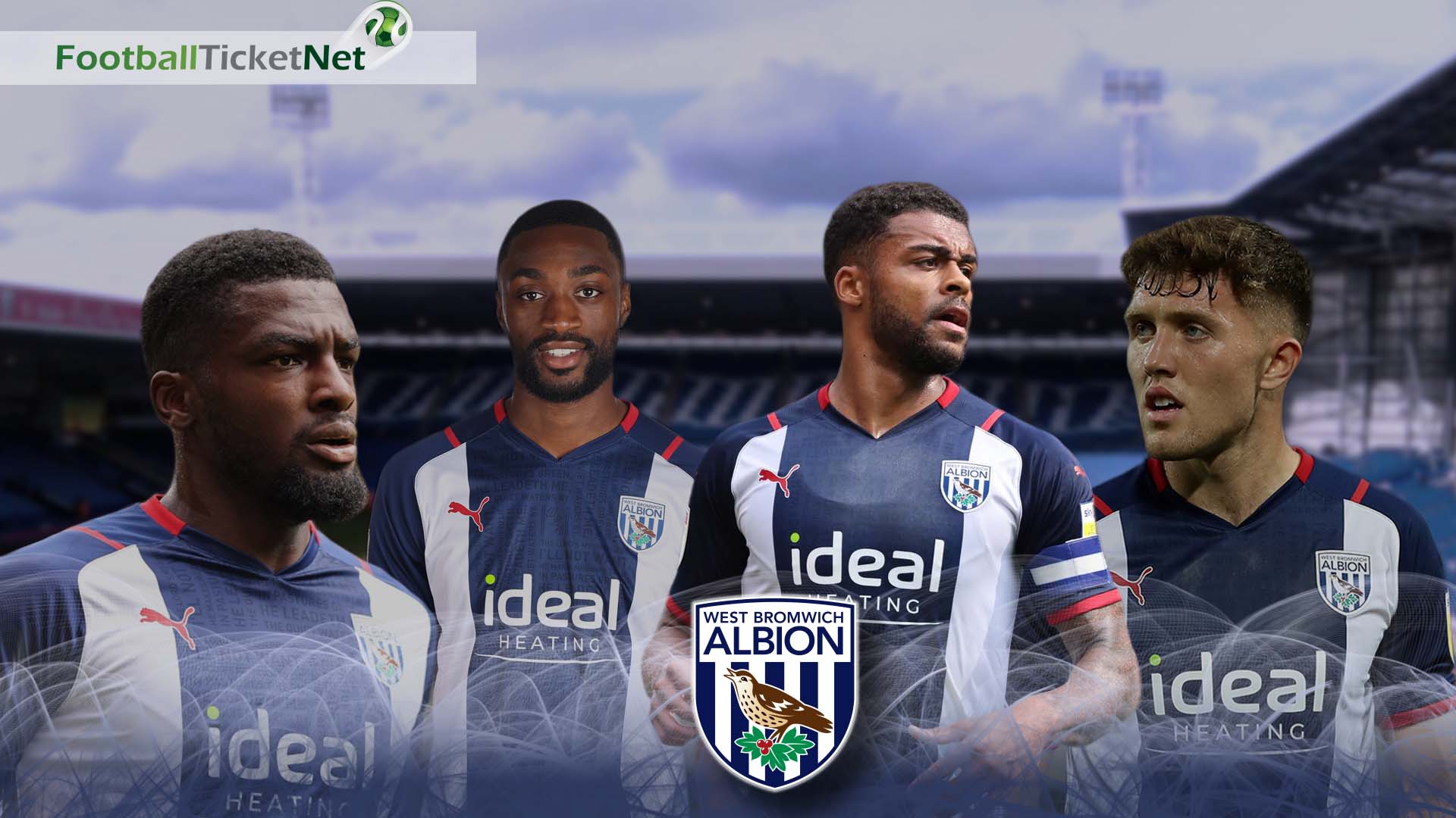 Camisa Reserva West Bromwich Albion 2023-24